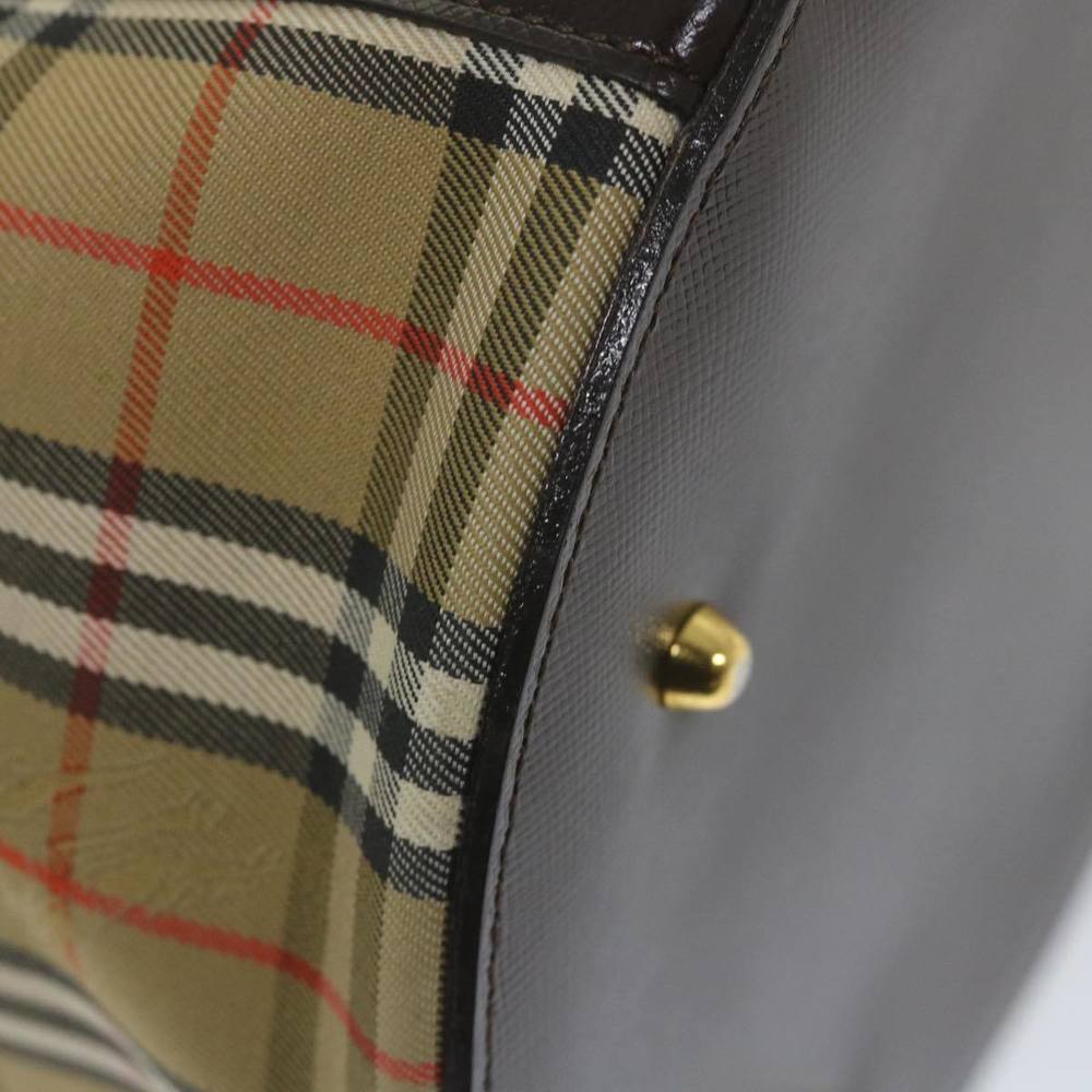 BURBERRY Nova Check Handbag - Picture 14 of 16